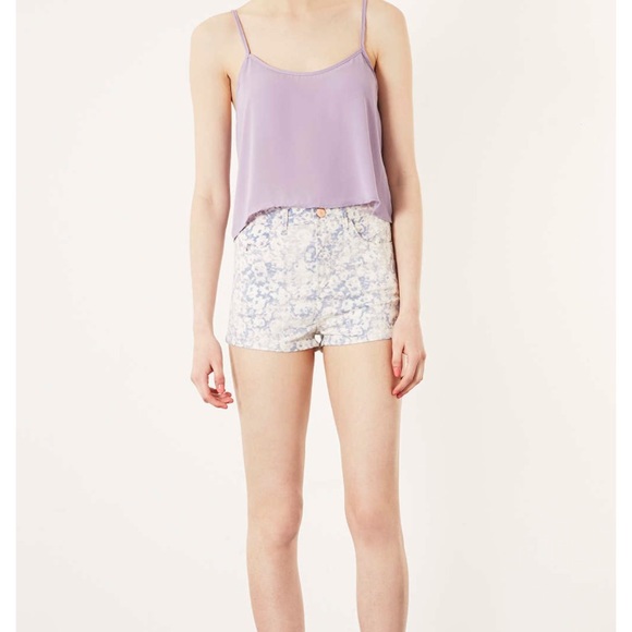 Top shop lilac cropped tank - Picture 6 of 6